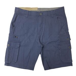 IRON Clothing Co Men's Stretch Twill Multi Pocket Cargo Short - Lake